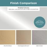 Liberty Pierce 1-3/8 in. (35 mm) Modern Polished Chrome Cabinet Knob (P36192C-PC-CP0)