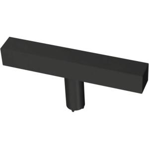 Liberty Square Bar Knobble 3 in. (76 mm) Modern Matte Black Cabinet Knob (P43830C-FB-CP0)