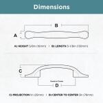 Liberty Collins 3 in. (76 mm) Classic Satin Nickel Cabinet Drawer Pull (P22684C-SN-C0)