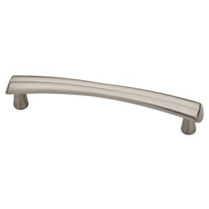 Liberty Notched 4 in. (102 mm) Classic Satin Nickel Cabinet Drawer Bar Pull (P25966C-SN-C0)