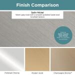 Liberty Phoebe 3 in. (76 mm) Modern Satin Nickel Cabinet Drawer Pull (P33746C-SN-C0)