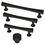 Liberty Drum 3 in. (76 mm) Modern Matte Black Cabinet Drawer Pull (P33754C-FB-CP0)