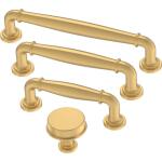 Liberty Classic Elegance 3 in. (76 mm) Classic Modern Gold Cabinet Drawer Bar Pull (P38471C-117-CP0)
