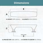 Liberty Webber 3 in. (76 mm) Classic Satin Nickel Cabinet Drawer Bar Pull (P40263C-SN-CP0)