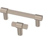 Liberty Fluted 3 in. (76 mm) Satin Nickel Cabinet Drawer Bar Pull (P48655C-SN-C0)