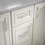 Liberty Spoon Foot 3 in. (76 mm) Classic Satin Nickel Cabinet Drawer Pull (P50121H-SN-C0)