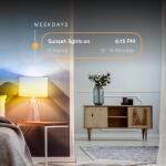 LIFX 25-Watt Equivalent B10 Smart Wi-Fi E26 LED Light Bulb Works w/ Alexa/Hey Google/Apple Home/Matter Multi-Color, 1-Pack (LFX/ETF)