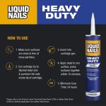 Liquid Nails 10 oz. Heavy Duty Construction Adhesive (LN-901)