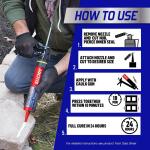 Loctite Power Grab Ultimate Instant Grab 9 oz. SMP Construction Adhesive White Cartridge (each) (1989550)