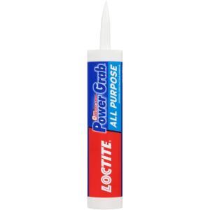Loctite Power Grab All Purpose Instant Grab 9 oz. Latex Construction Adhesive White Cartridge (each) (2022554)