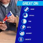 Loctite Power Grab All Purpose Instant Grab 6 oz. Latex Construction Adhesive White Tube (each) (2029846)