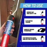 Loctite Power Grab All Purpose Instant Grab 7.5 oz. Latex Construction Adhesive White Pressure Pack (each) (2029847)