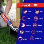 Loctite Power Grab Heavy Duty Instant Grab 9 oz. Latex Construction Adhesive White Cartridge (each) (2032666)