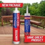 Loctite Power Grab Heavy Duty Instant Grab 9 oz. Latex Construction Adhesive White Cartridge (each) (2032666)