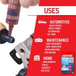 Loctite Threadlocker 242 Blue Removable Nut and Bolt Adhesive 0.20 oz. (each) (209728)