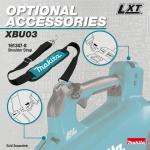 Makita116 MPH 459 CFM (XBU03SM1) 18V LXT Lithium-Ion Brushless Cordless Leaf Blower Kit