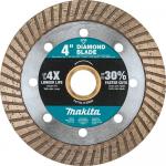 MakitaTurbo Rim Diamond Blade for General Purpose 4 in. 