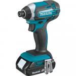 Makita 1/4-Inch Variable Speed Impact Driver Kit with 1.5 Ah 18V LXT Lithium-Ion Compact Cordless Battery