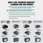 Makita 1/4-Inch Variable Speed Impact Driver Kit with 1.5 Ah 18V LXT Lithium-Ion Compact Cordless Battery