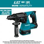 Makita 18V LXT Lithium-Ion 1 in. Brushless Cordless SDS-Plus Rotary Hammer Drill for Concrete and Masonry (Tool-Only)