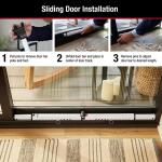 Master Lock Adjustable Hinged and Sliding Door Security Bar (Extends 25.5 to 43.5 in.) (270D)