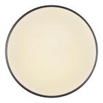 Hampton Bay Easton 13 in. Integrated LED Ceiling Flush Mount Fixture with Adjustable CCT, Matte Black Finish, and Mesh Trim (CB44a130022W-B1)