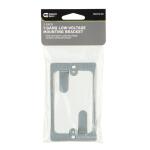 Commercial Electric 1-Gang Low Voltage Steel Mounting Bracket (2-Pack) - DPMSBU-1-2