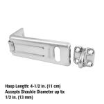 Master Lock 4 in. L Steel Heavy-Duty Hasp Latch (704DHC)