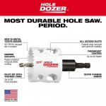 Milwaukee(8-Piece) Hole Dozer Bi-Metal Hole Saw Kit 