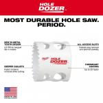 MilwaukeeHole Dozer Bi-Metal Hole Saw 1-3/8 in. 