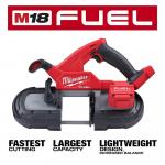 MilwaukeeM18 FUEL (Tool-Only) 18V Lithium-Ion Brushless Cordless Compact Bandsaw