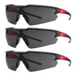 Milwaukee Tinted Safety Glasses Anti-Scratch Lenses (3-Pack) (48-73-2054)
