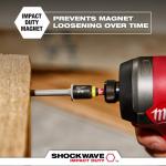 Milwaukee(4-Piece) SHOCKWAVE Impact Duty 1-7/8 in. Alloy Steel Magnetic Nut Driver Set 