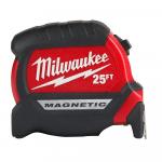 MilwaukeeCompact Magnetic 25 ft. x 1-1/16 in. Tape Measure with 15 ft. Reach