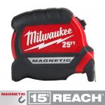 MilwaukeeCompact Magnetic 25 ft. x 1-1/16 in. Tape Measure with 15 ft. Reach