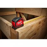 Milwaukee16 ft. Compact Auto Lock SAE Tape Measure with Fractional Scale and 9 ft. Standout