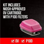 3M P100 Household Respirator (65021HA1-C)