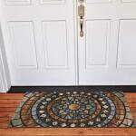 StyleWell Multi-Colored 18 in. x 30 in. Rubber Door Mat (485719)