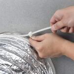 Commercial Electric 36in Heavy Duty 175lb Tensile Strength UL 21S Rated Cable Zip Ties 15 Pack Natural (White)