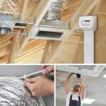 Commercial Electric 36in Heavy Duty 175lb Tensile Strength UL 21S Rated Cable Zip Ties 15 Pack Natural (White)