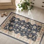 TrafficMaster Kazmir Navy 3 ft. X 4 ft. Non-Slip Indoor Area Rug (8033VB35HDI.150)