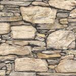 NuWallpaper Peel & Stick Hadrian Stone Wall Vinyl Wallpaper Roll (Covers 30.75 Sq. Ft.) (NU2065)