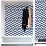 NuWallpaper Peel and Stick Indigo Washable Vinyl Wallpaper Roll (Covers 30.75 Sq. Ft.) (NU3672)