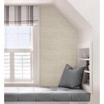 NuWallpaper Peel and Stick Vinyl Wallpaper Roll - Faux Grasscloth Cream Luxe (NU6005)