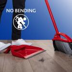 O-Cedar Pet Pro PowerCorner Broom with Step-On Dust Pan (168020)