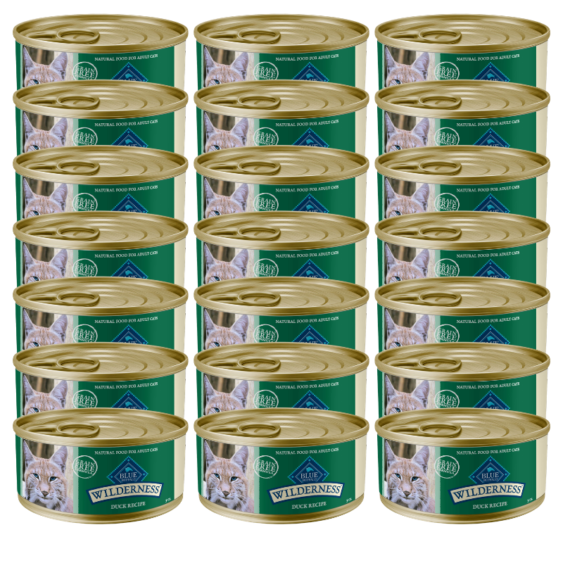 Blue Buffalo® Wilderness&trade;  Adult Wet Cat Food - Grain Free, Pate - Duck