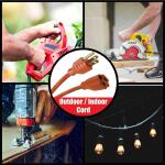 HDX 50 ft. 16/3 Light Duty Indoor/Outdoor Extension Cord, Orange (HD#277-517)