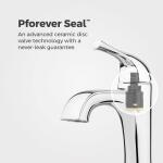 Pfister Polished Chrome Ladera Single Handle Single Hole Bathroom Faucet