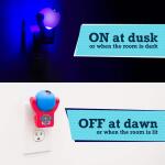 Projectables 0.5-Watt Plug In Light Sensing Integrated Paw Patrol Projectable LED Night Light (30604)