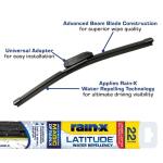 Rain-X 22 in. Latitude 2-in-1 Water Repellency Wiper Blade (5079279-2)